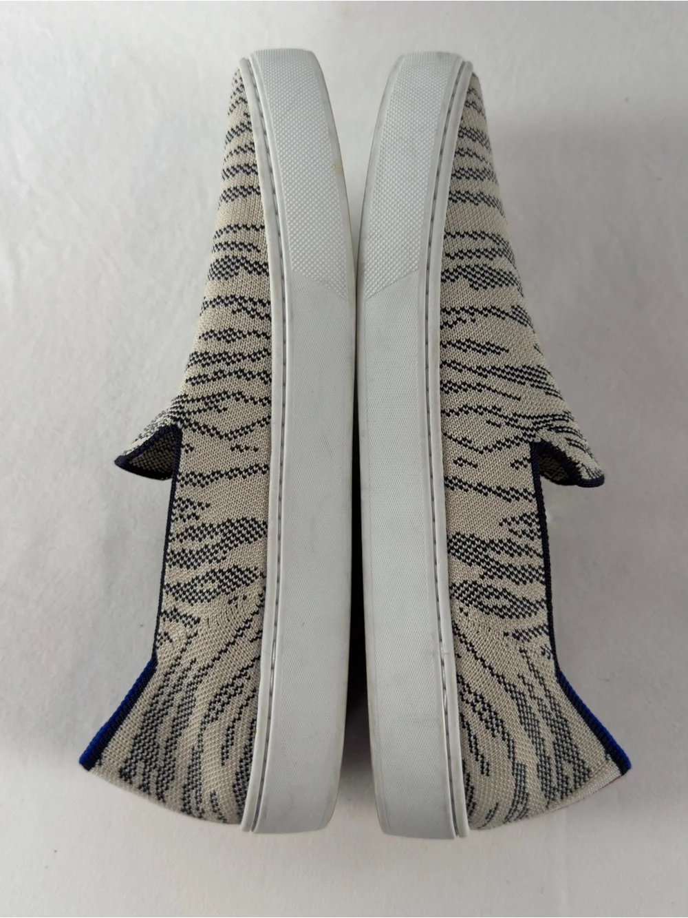 Rothy’s Retired Maritime Tiger‎ Slip On The Original Sneaker Size 9